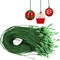 R’ND Toys Christmas Ornament Hooks – Christmas Tree Easy Snap Fastening Metallic Decorating String Hangers Ornament Hooks for Hanging Christmas Tree Decorations - Pack of 200 (Green)
